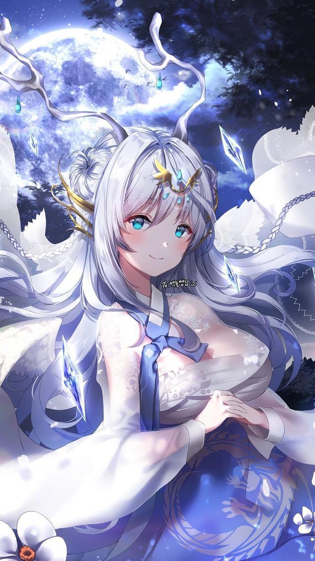 二次元超美动漫女生头像，多出来的自由，不是我要的快乐！