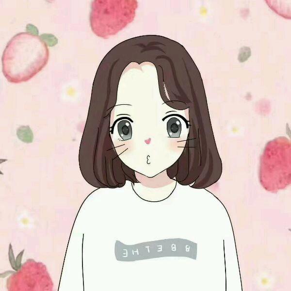 可爱美腻二次元动漫女生头像，冬天来的时候你还在不在！