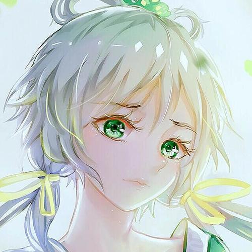 可爱美腻二次元动漫女生头像，冬天来的时候你还在不在！