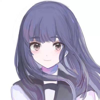 可爱系列二次元动漫女生头像，刚好我也没有勇气说太多！