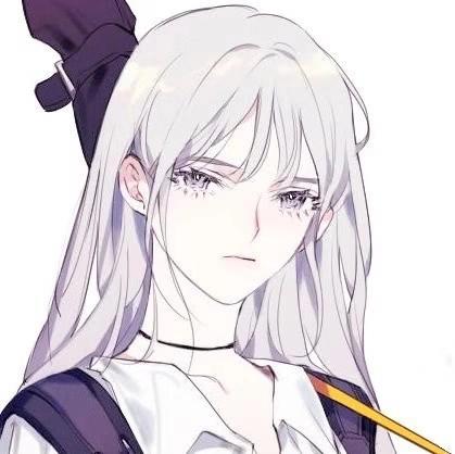 超可爱二次元动漫女生头像，忘掉一个人挺简单，不要见！