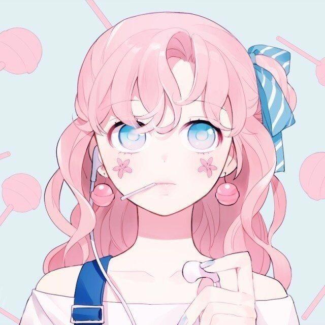 超可爱二次元动漫女生头像，忘掉一个人挺简单，不要见！