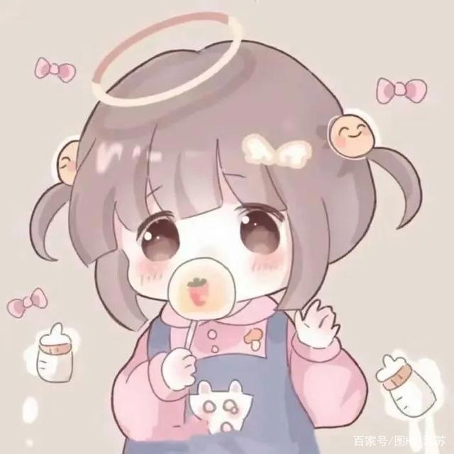 可爱卡通女生头像像个孩子