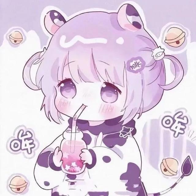 可爱卡通女生头像像个孩子