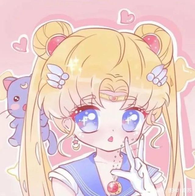 可爱卡通女生头像像个孩子