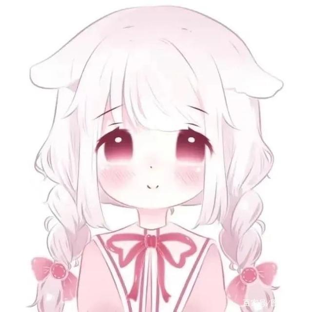 可爱卡通女生头像像个孩子