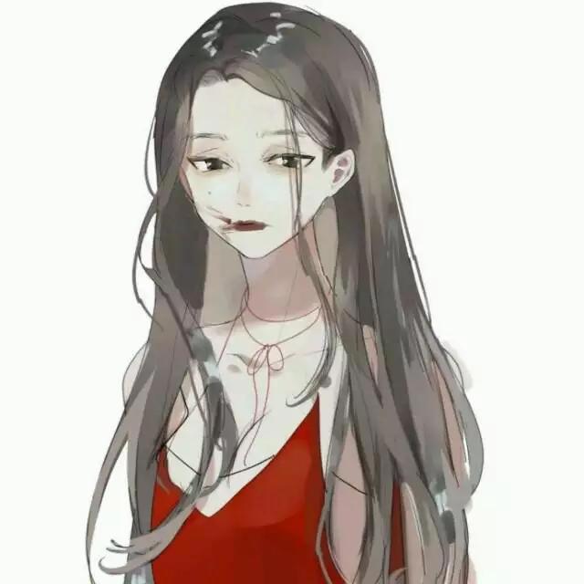 超可爱二次元动漫女生头像，爱得越深，越容易泪流到天边！