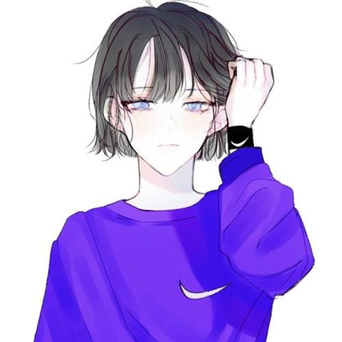 卡通动漫女头像既容易满足又容易受伤