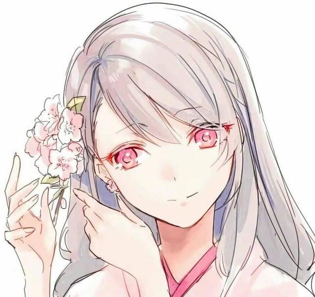 唯美二次元动漫女生头像，你狂的像风，爱恨都匆匆！