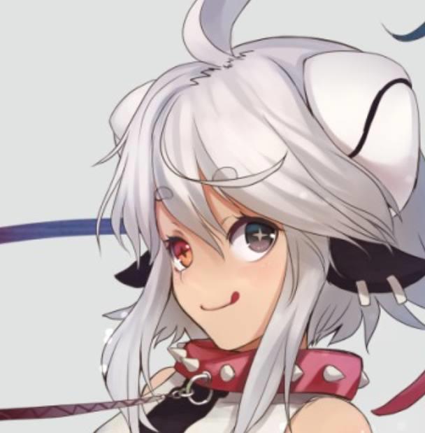 动漫头像：活泼开朗的美少女，对未来充满了信心！