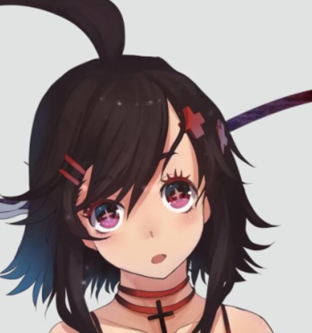 动漫头像：活泼开朗的美少女，对未来充满了信心！