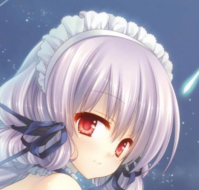 动漫头像：活泼开朗的美少女，对未来充满了信心！