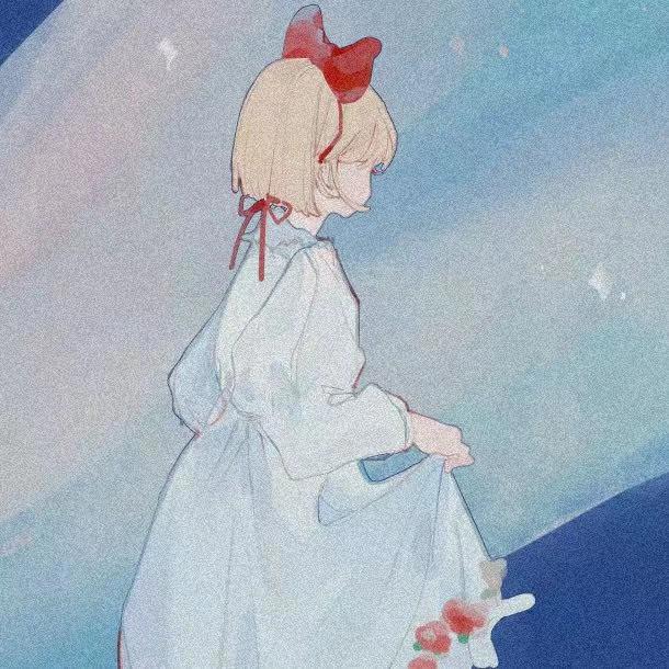 动漫女生头像丨热浪踩着节拍奏响夏日的歌