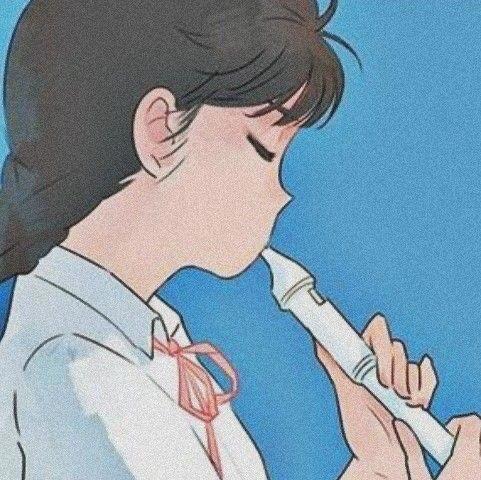 动漫女生头像丨热浪踩着节拍奏响夏日的歌