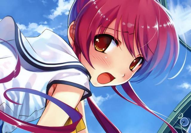 动漫头像：校服系列，身穿漂亮校服的可爱女生！