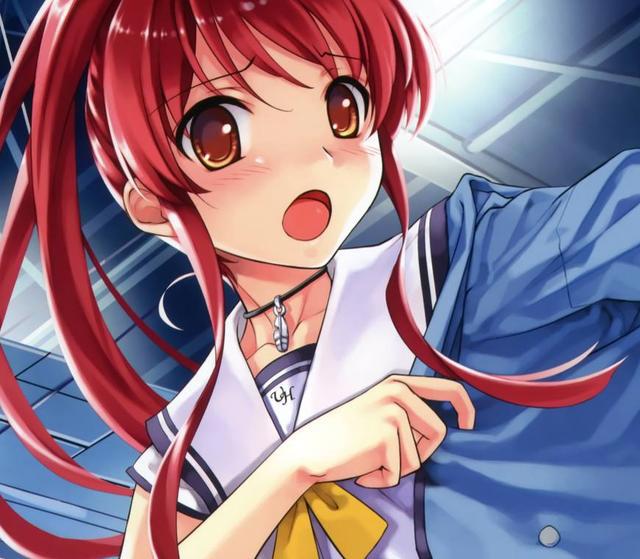 动漫头像：校服系列，身穿漂亮校服的可爱女生！