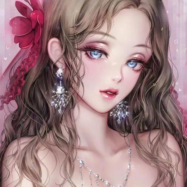 萌萌哒可爱动漫女孩头像二次元唯美女生头像