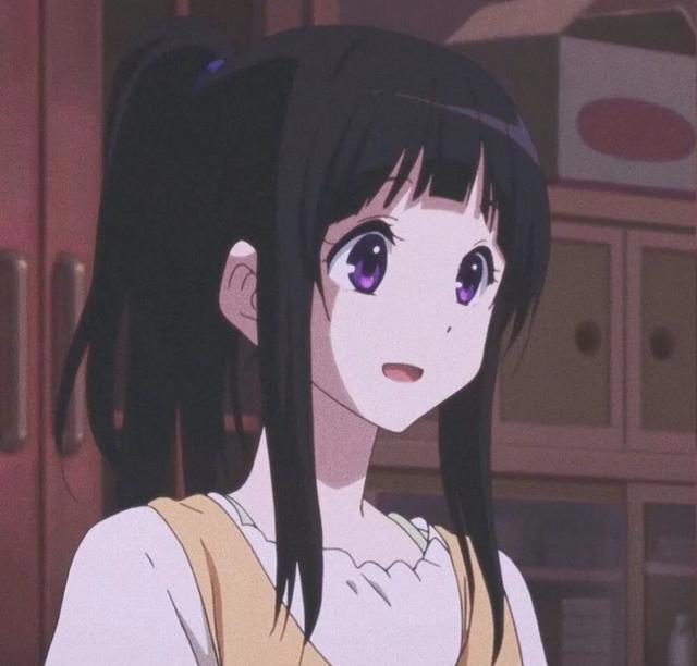 动漫女生头像丨望着繁星点点心里满是对你的思念