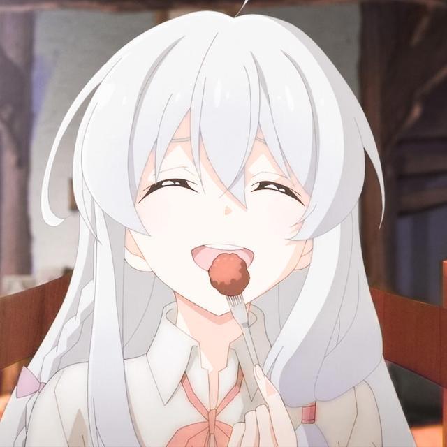 动漫女生头像丨晚霞给予迟来的憧憬，在远方等你