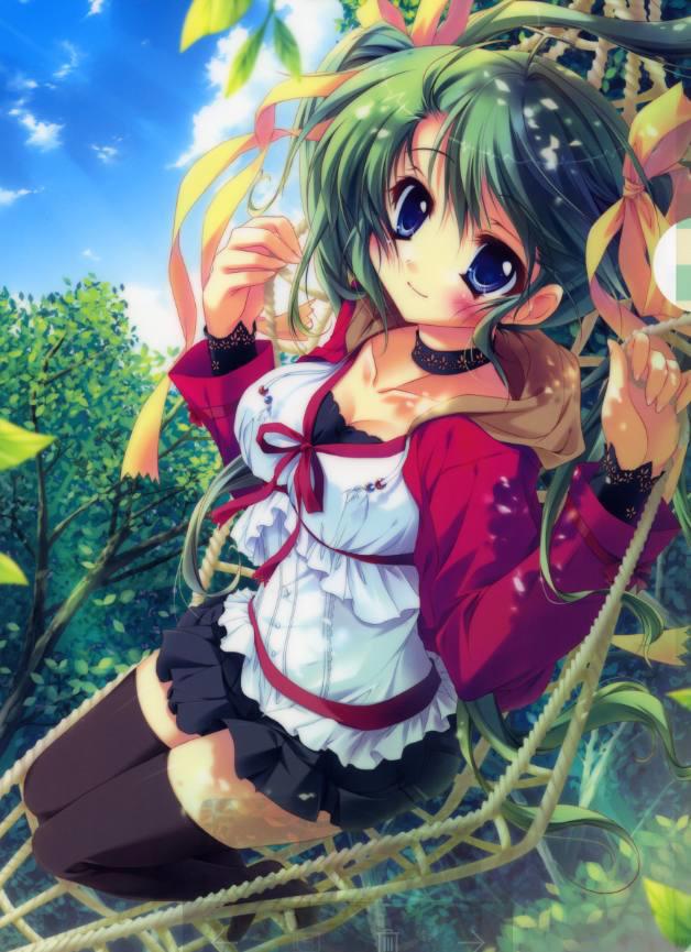 动漫头像：活泼可爱的年轻女生，多少人曾爱慕你年轻时的容颜！