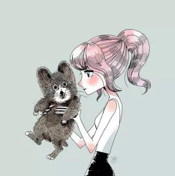 动漫头像：有个性的女生，我们的世界也很精彩！