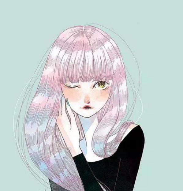 动漫头像：有个性的女生，我们的世界也很精彩！