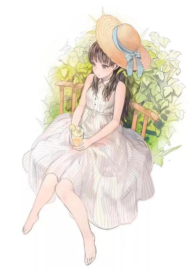 绿色系列唯美高清动漫女生壁纸&头像（下）