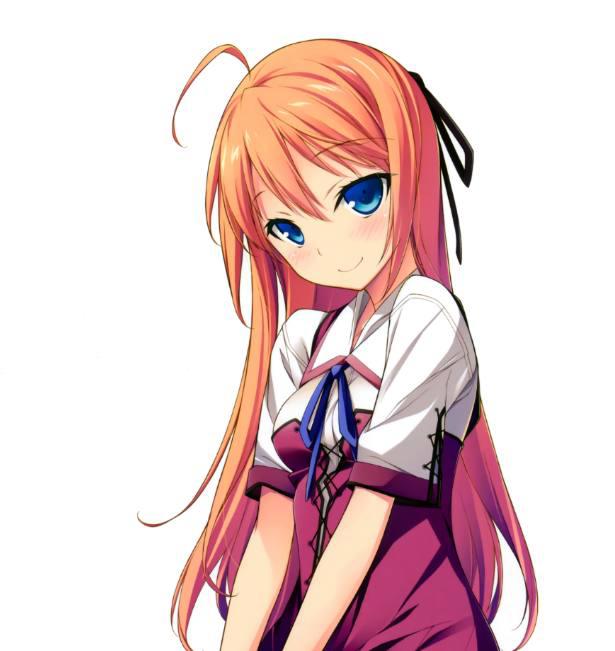 动漫头像：文静可爱的女生，总是那么受欢迎！