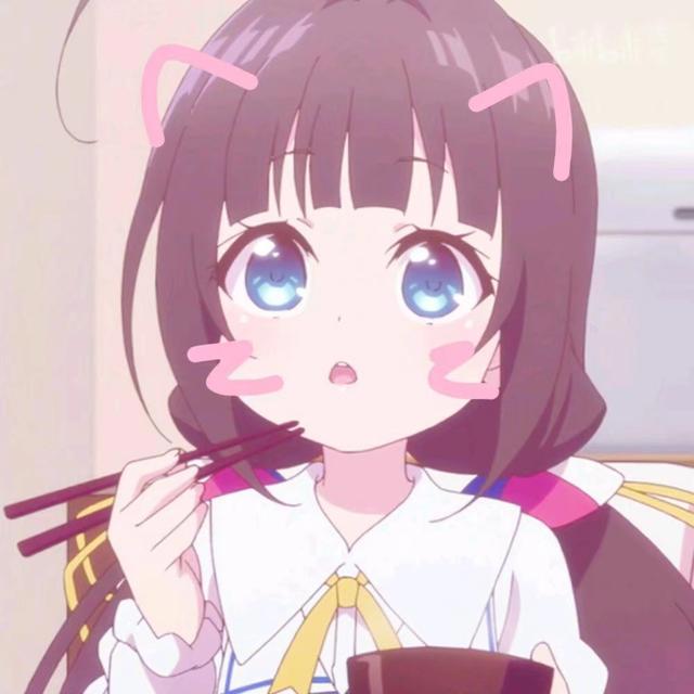 动漫高清女生可爱头像集～