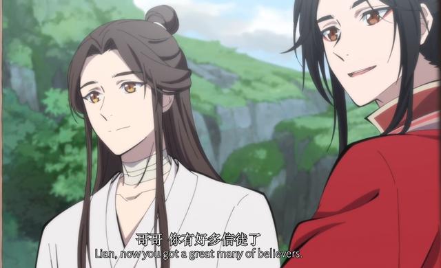 《天官赐福》中元寻路花城谢怜同修菩荠观