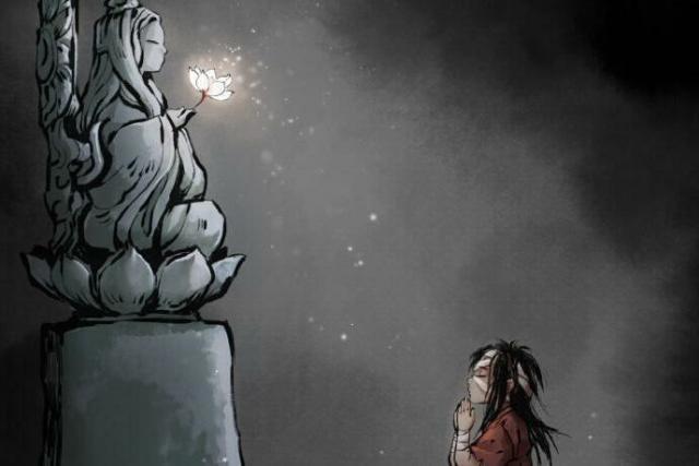 《天官赐福》:八百年第一次正式相见,花城为何不敢谢怜碰他