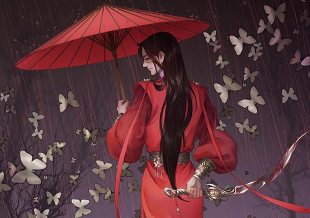 天官赐福：花城为谢怜三次赴死，自挖一眼成厄命，弃仙成绝为一人