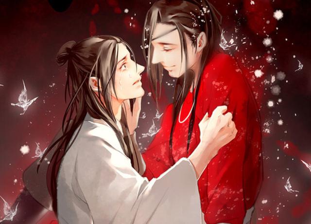 天官赐福：花城为谢怜三次赴死，自挖一眼成厄命，弃仙成绝为一人