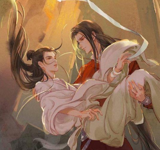 墨香铜臭：《天官赐福》中，花城与谢怜，你更喜欢谁？