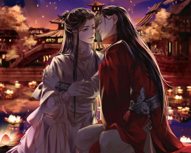 天官赐福：花城对谢怜的感情，且爱且敬