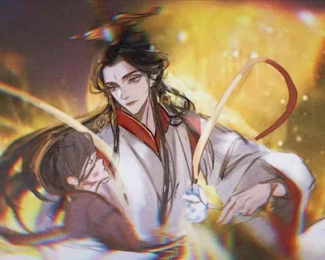 天官赐福：花城对谢怜的感情，且爱且敬