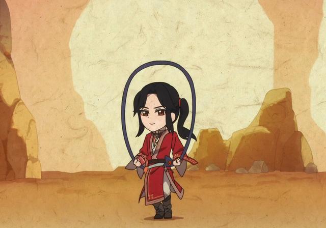 《天官赐福》花城的表情亮了,阿昭也化了眼影,贺玄的女相好美!