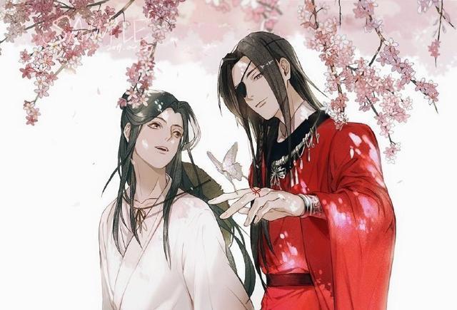 天官赐福，花城和谢怜相遇的过程，充满了感动
