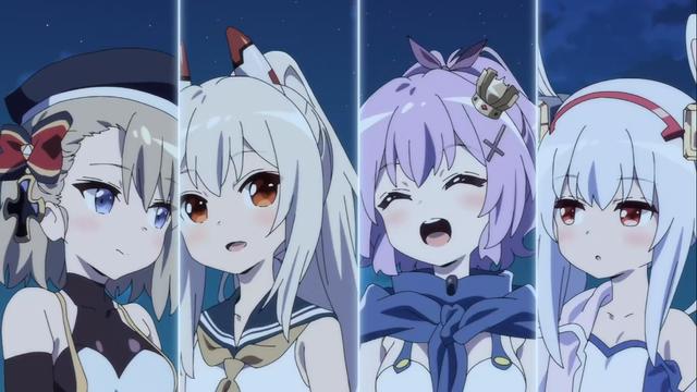 碧蓝航线新动画开播,四位主角悉数登场,拉菲还是那么可爱