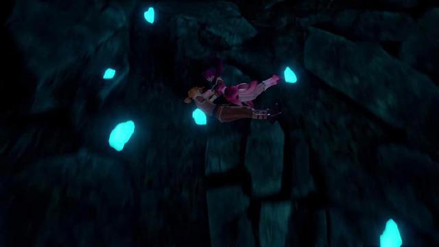 《妖神记》聂离和叶紫芸在空明大帝的墓穴中同生死，共患难