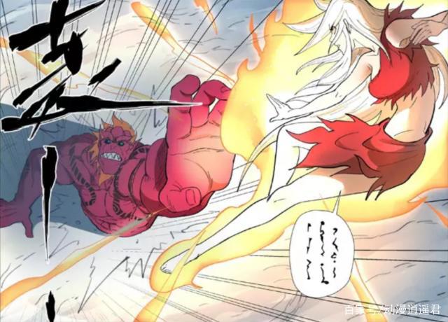 妖神记:羽焰被传奇巅峰强者困住,本体极其丑陋,聂离成最大救星