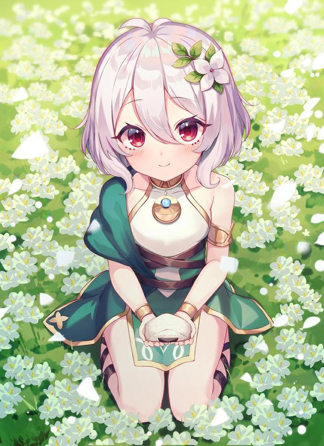 P站美图推荐——视线向上特辑