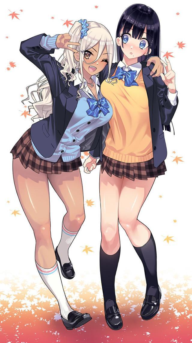 P站美图推荐——辣妹特辑