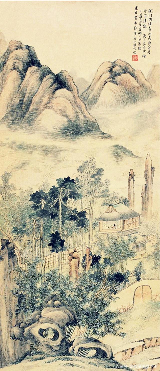 花香水影情犹幻,月色虚空梦亦真,法相庄严缭绕渡迷津