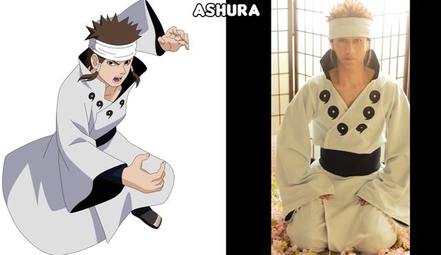 火影忍者COS鉴赏：小佐助又冷又帅！腿影黑土来袭