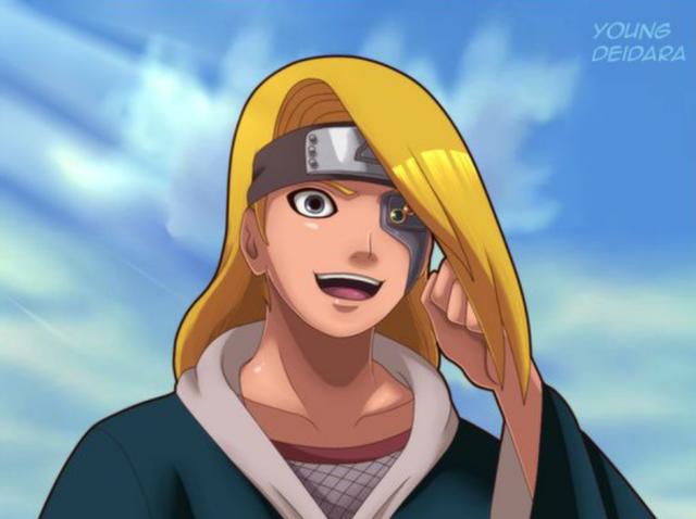 火影：迪达拉各阶段形象，少年时充满野心，秽土转生后放飞自我