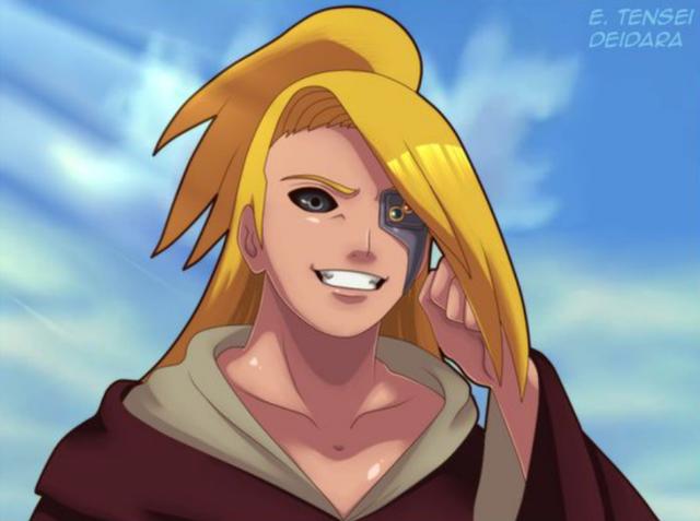 火影：迪达拉各阶段形象，少年时充满野心，秽土转生后放飞自我