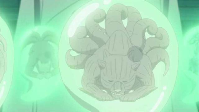 火影：尾兽们最罕见的幼儿期照片，九喇嘛小时候好像小猫咪！