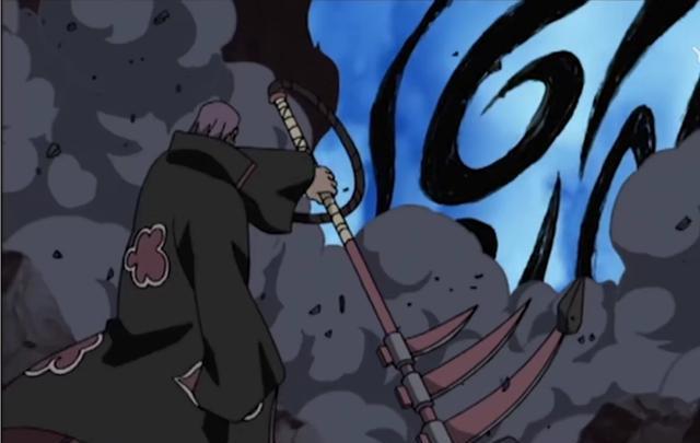 火影忍者:二尾人柱力由木人哪来的自信,单挑飞段和角都?