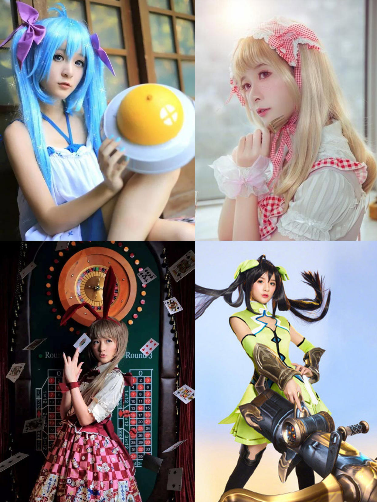 明星cos过的二次元角色，网友：神还原，突破了次元壁！